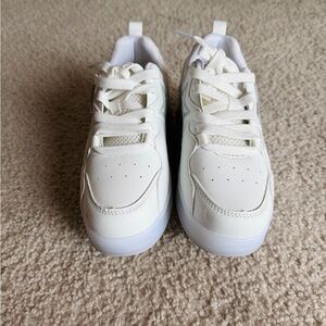 Stylish White Kids Sneakers